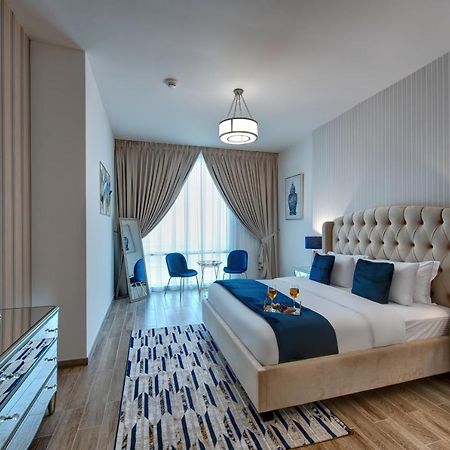 دبي Durrani Homes - Lux 1Br At Al Habtoor Amna Tower المظهر الخارجي الصورة