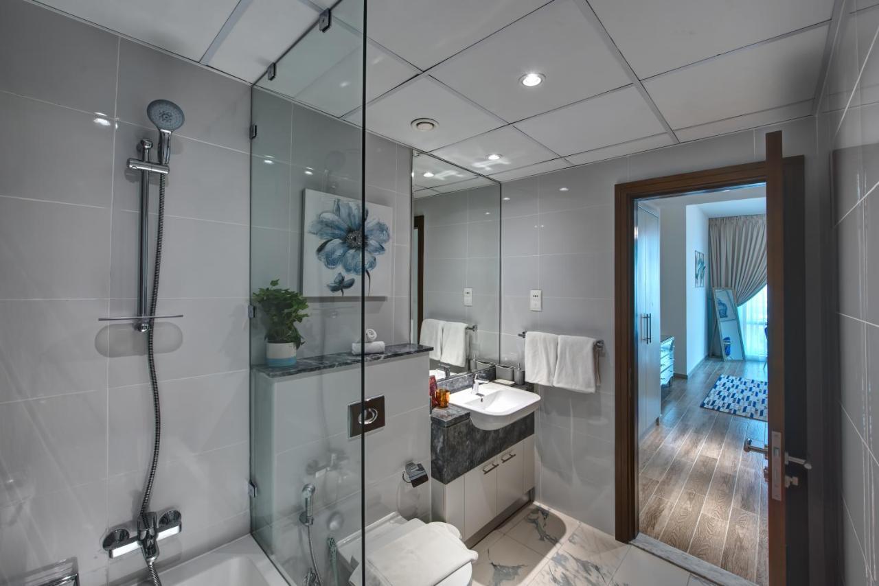 دبي Durrani Homes - Lux 1Br At Al Habtoor Amna Tower المظهر الخارجي الصورة