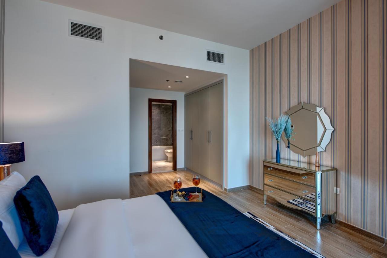 دبي Durrani Homes - Lux 1Br At Al Habtoor Amna Tower المظهر الخارجي الصورة