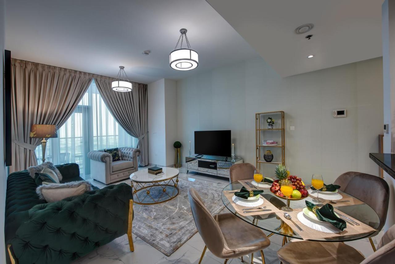 دبي Durrani Homes - Lux 1Br At Al Habtoor Amna Tower المظهر الخارجي الصورة